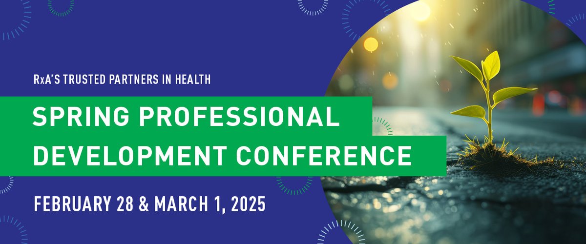 ABPharmacists's tweet photo. RxA is excited to announce that the registration deadline for the Spring PD Virtual Conference has been extended to  Feb 24, 2025!

Learn and Earn for only $95 + GST.  (Non-Member pricing $295 + GST)

Learn more and register today at https://t.co/9HgrhNPNAG

#ABPharmacists https://t.co/7loIbiQARk