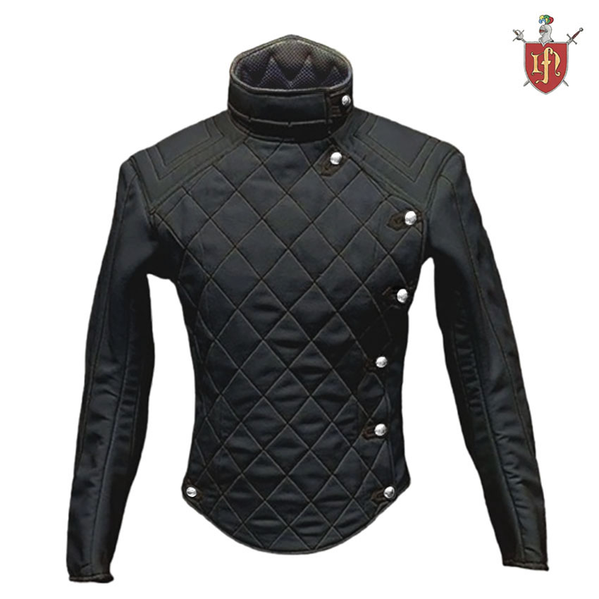 FuduliNico's tweet photo. Nueva chaquetilla de esgrima color negro.
https://t.co/LOsfm0X5WM
Ref: 111CHEN095111N Chaquetilla de esgrima histórica color negro. Confección individual a medida.
Diseño especial con hombreras mejoradas para absorber impactos y proteger los hombros.
https://t.co/WVAPCu7s6L https://t.co/jBx9MqgdAw