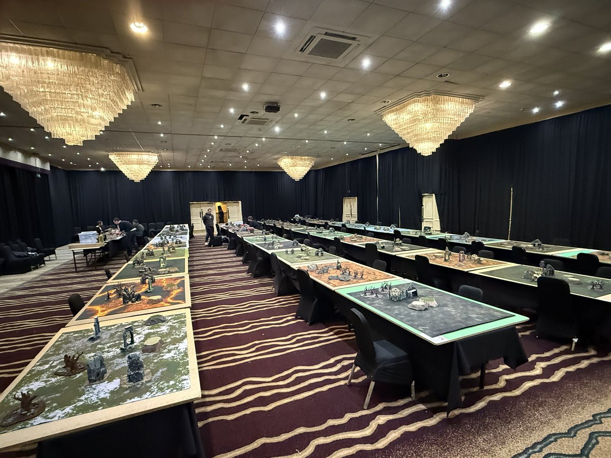 Everything is good to go. Come down and play some games tonight.