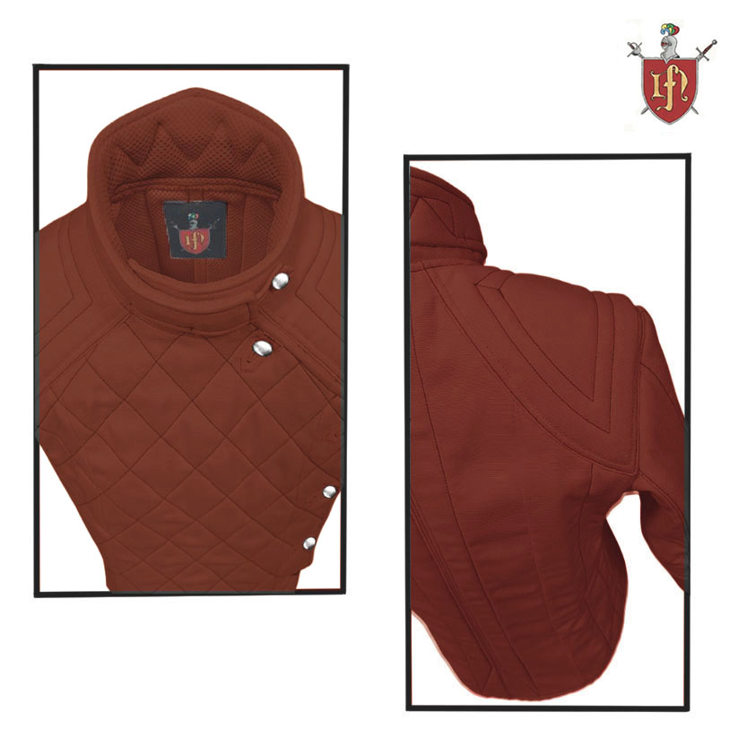Nueva chaquetilla de esgrima rombos color granate.
nicofuduli.com/store/chaqueti… Ref: 10CHEG0009510
Confección individual a medida.
Diseño especial con hombreras mejoradas para absorber impactos y proteger los hombros.
nicofuduli.com/escuelas-de-es…