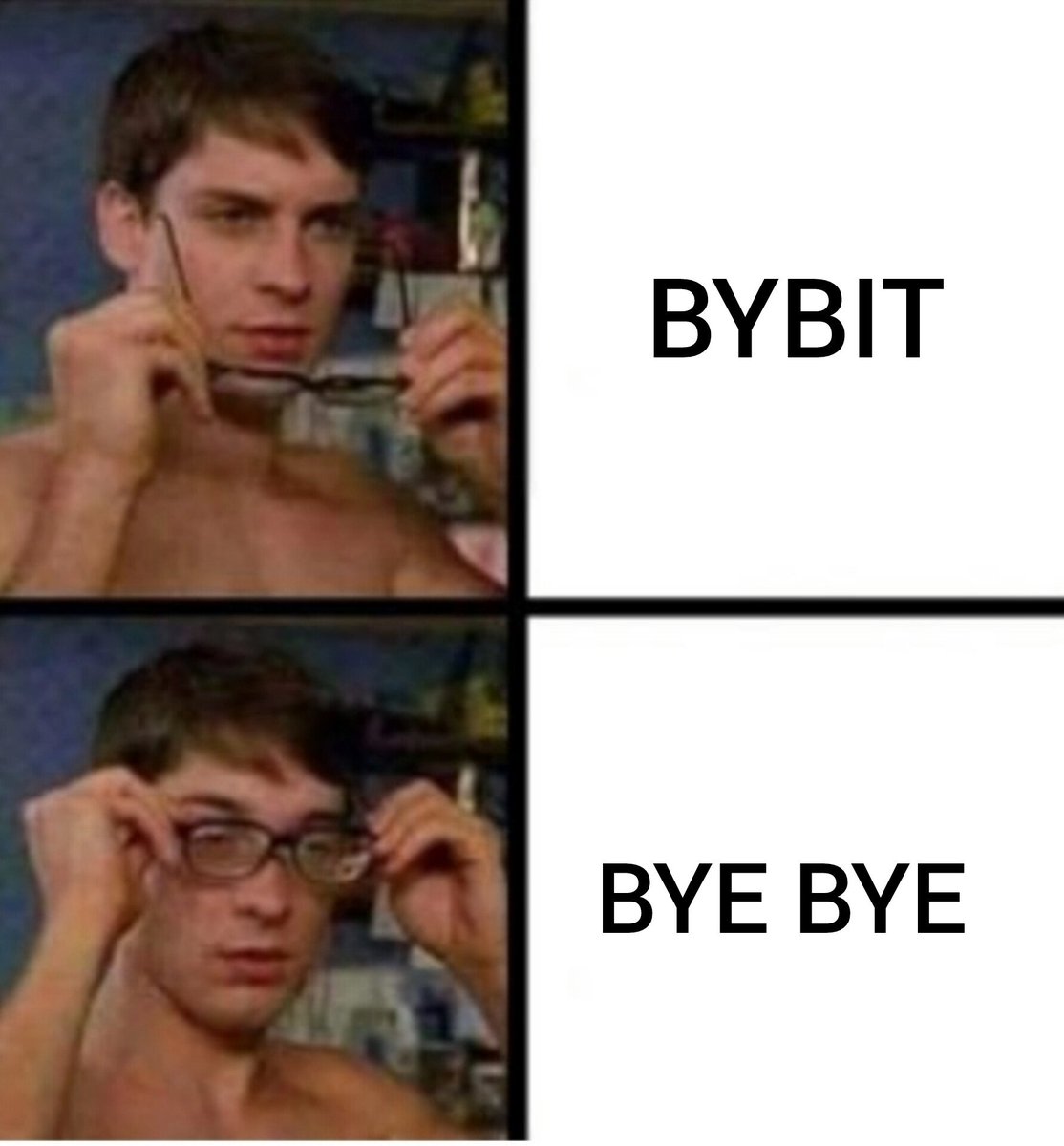 AM00_HAMID's tweet photo. BYBIT❌
BYE BYE✅

#bybit https://t.co/5egHOzmsoj