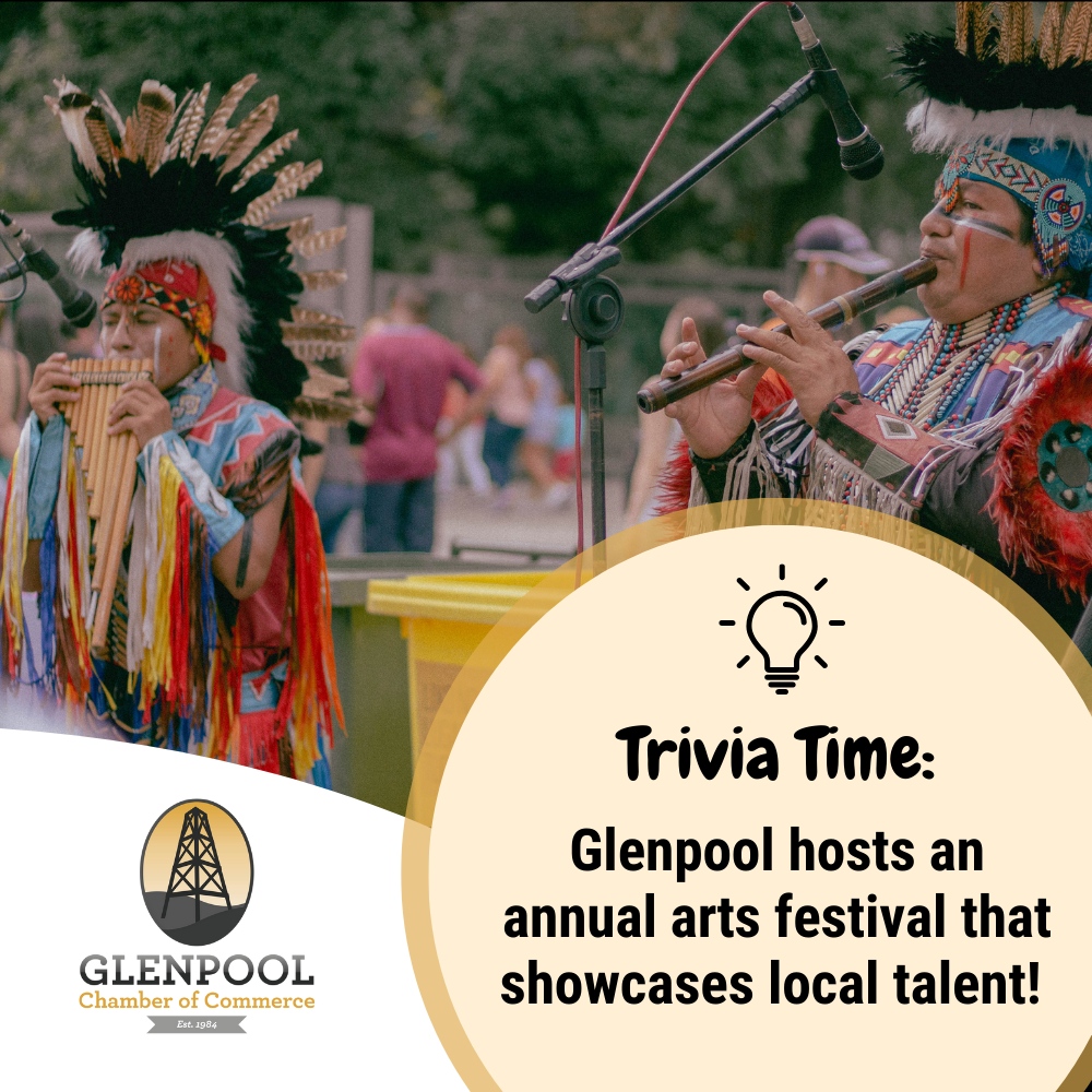Trivia Time: Glenpool hosts an annual arts festival that showcases local talent! 🎨 From musicians to artisans, our community celebrates creativity and culture every year!