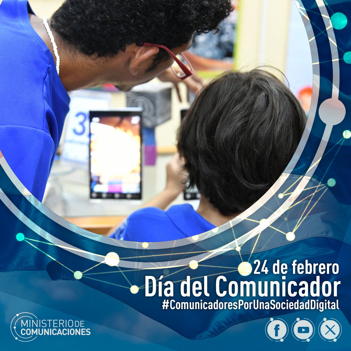Reconocemos el amor, dedicación e inteligencia de nuestros #ComunicadoresPorUnaSociedadDigital que hoy se desempeñan en la enseñanza, desde los <a href="/JovenClub2/">Joven Club</a> en las comunidades, hasta la Educación Superior en toda #Cuba, pilares en la formación para la #TransformaciónDigital.