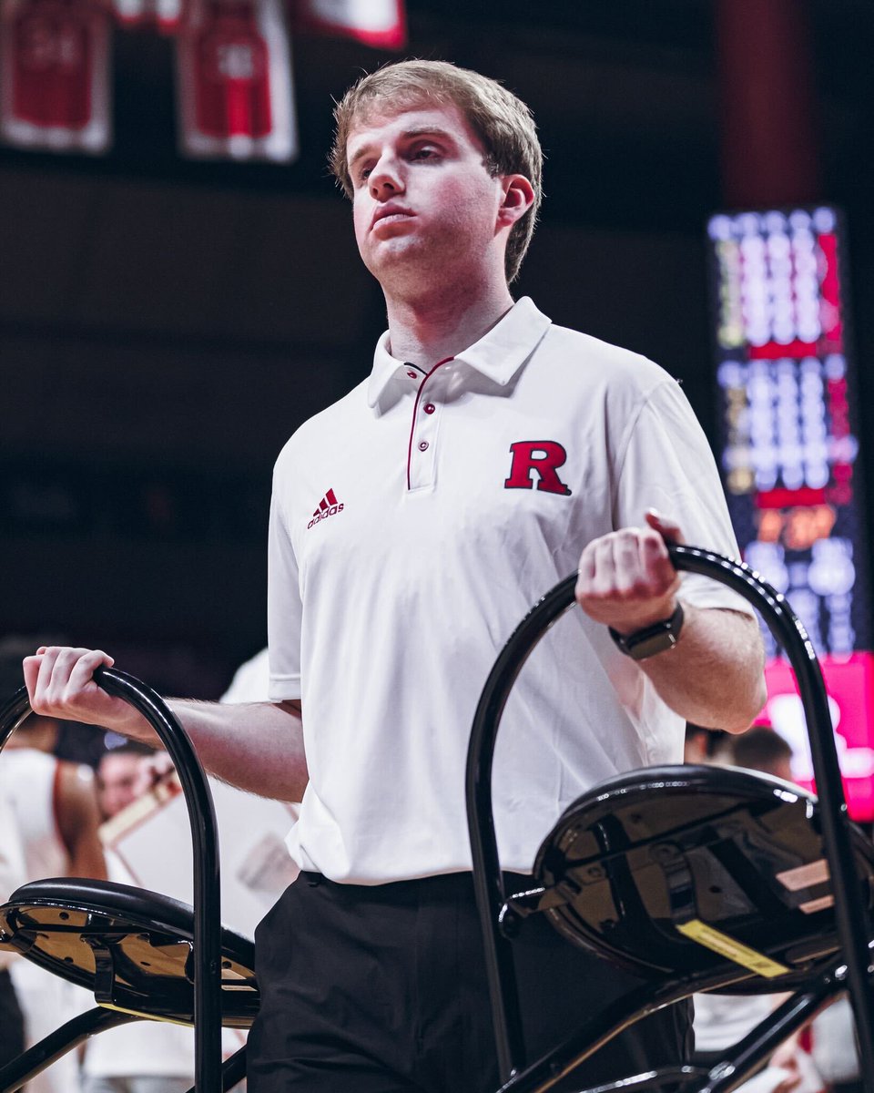 RutgersMBB's tweet image. Happy Student Manager Appreciation Week to the heartbeat of our program. 

#TheKnighthood🛡️⚔️