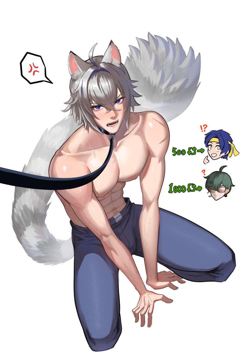 2/22 貓貓日🐈🐈
賽斯是貓貓沒錯吧😂

#ねこの日   #ZenlessZoneZero  #ZZZero #SethLowell