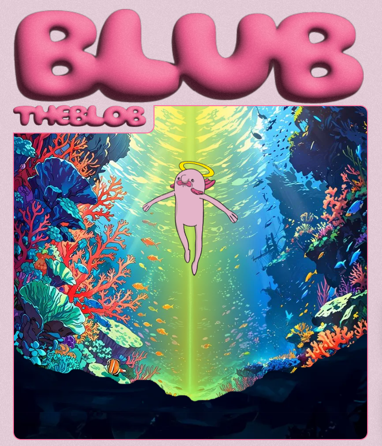 chambalot's tweet photo. $BLUB Presale Reservations just opened. 

Do you know who's the artist? 
Of course it's BLUB

I've been anticipating this since I saw their account. 
Wanna get your reservations? 
@BlubBlobCoin