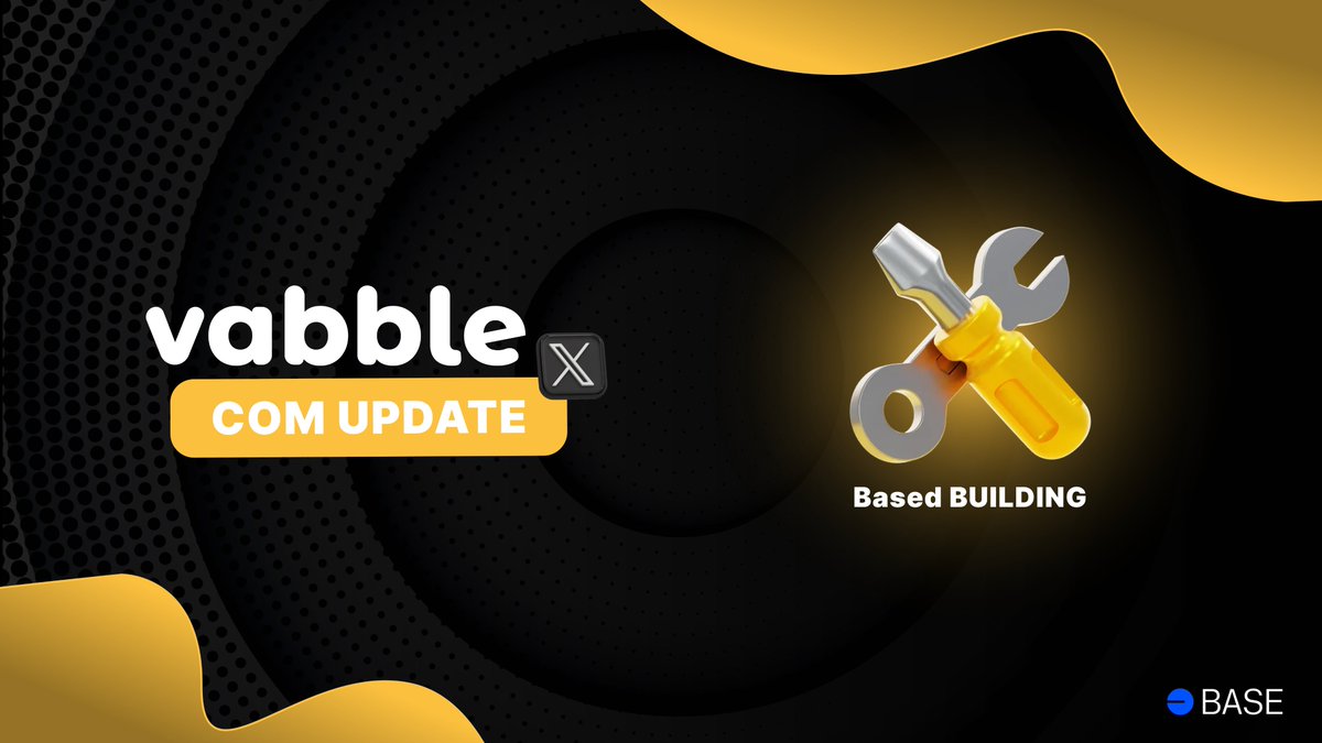 VabbleApp's tweet photo. GVE BULLS.

Here is our community update 🥳

Our spaces this week resulted in 12.5K listeners. As of now, we can confirm over 4K people have watched God Bless Bitcoin on Vabble since the campaign started earlier this month. Well done to everyone involved in helping us share the God Bless Bitcoin documentary and Vabble.

We have been working hard to integrate @privy_io  into the streaming service on @base  and as of today, I can confirm testing has been complete on the current integration. With privy you will be able to sign up to Vabble with:

1. Email ✅
2. Socials ✅
3. Existing Wallets ✅

This integration with Privy serves a variety of purposes such as easier sign ups but it also helps with Keyz. It allows us to verify room key creators via socials so buyers know they are who they say they are. 🚀

Keyz development will continue on Monday with focus on making improvements to the flow of how you create Keyz. Ensuring users can get to and creator keyz in an instant. 👀

We have had our very first test of using Co-Watch as a plug-in on YouTube. With some further refinements, we should have Netflix integrated, then we will have some R&D completely for which sports sites we will integrate with.  🔌

Community note - The Plug-in will have VFX integrated, contributing to the growth of the token in a deflationary manner. 🚂

Our advertisement continues to be filmed in Dublin this weekend 🔥

From next week, our uploads will start to become more frequent again 🎥

Thank you for your continued support! 🫡