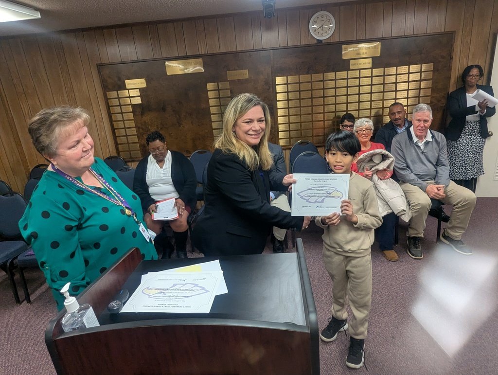 At the last school board meeting, winners from the Spelling Bee were invited to be recognized. Congratulations again to our superior spellers!  Spelling bee winners: 5th grader Ezekiel, 7th grader Albert, and 4th grader Cooper. Ezekiel's winning word was anecdote.