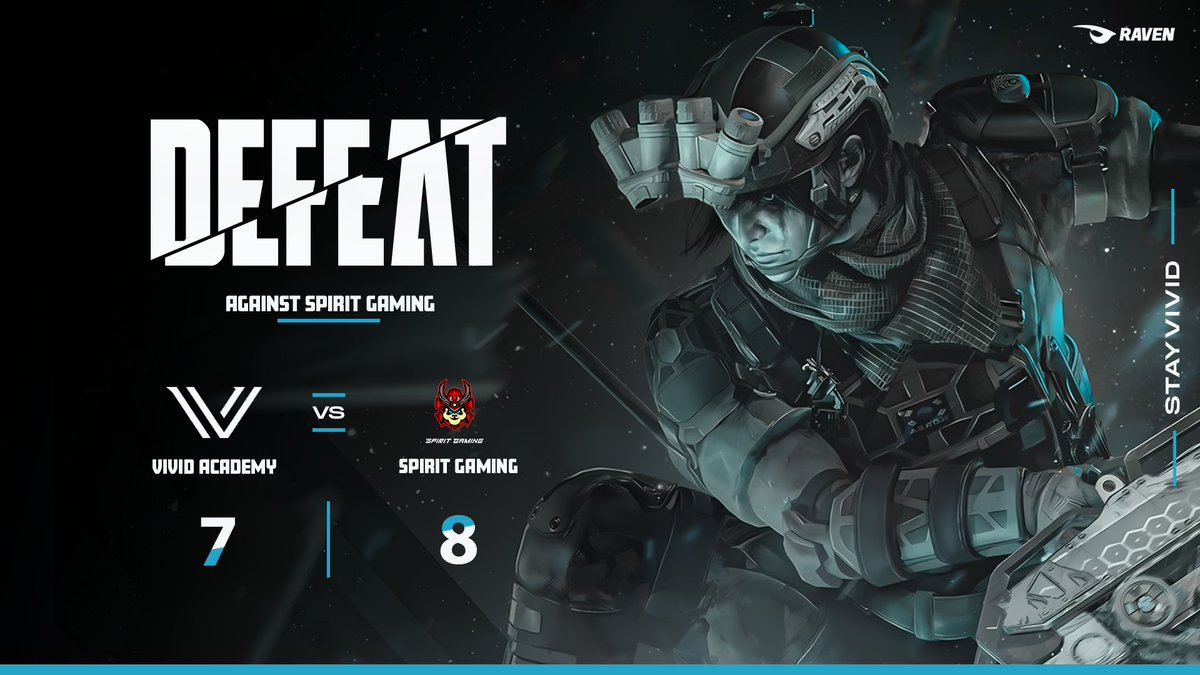 Our academy team unfortunately couldn't quite close the game, at least we got 1 point.

Well played @spiritgaminghun 

#StayVIVID