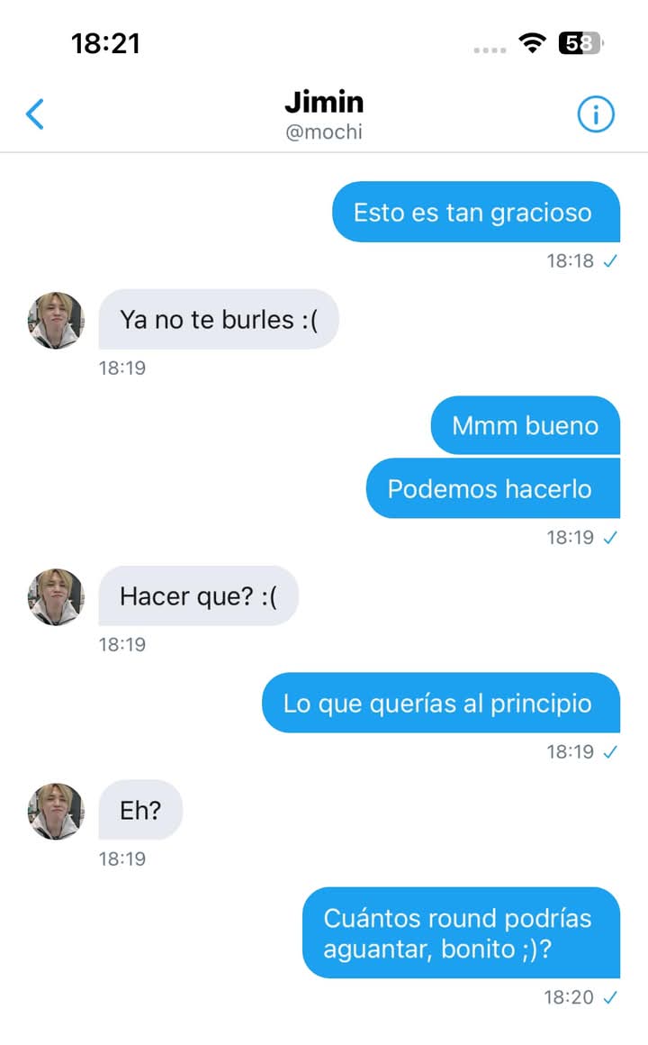yoonyiss's tweet photo. Campeón -km au

Por una publicación, jm queda flechado por un famoso boxeador, asi que acepta el desafío de tener un round con él, pensando que se trataría de que pasaran la noche juntos. Sin imaginar que en realidad tenía que ir a un ring para enfrentarse a él en una pelea real. https://t.co/fcL5FHygA2