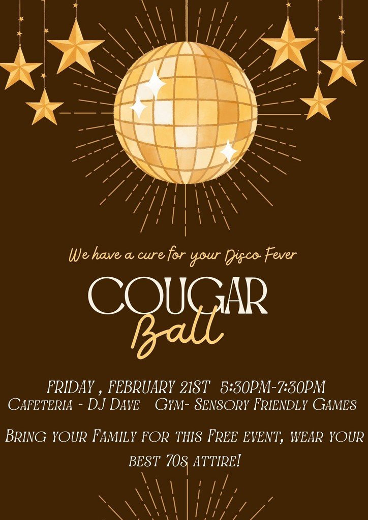 Don't forget: The Cougar Ball is tonight!