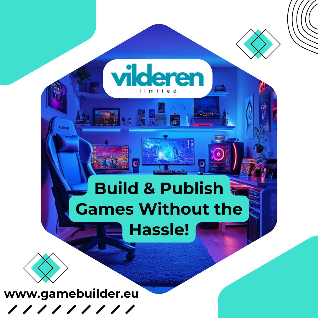 VilderenLtd's tweet image. No coding, no stress—just creativity  Our game-building software allows you to:
Develop stunning game levels effortlessly
Access premium libraries & APIs for advanced features.   #CreateGames #NoCodeGameDev!