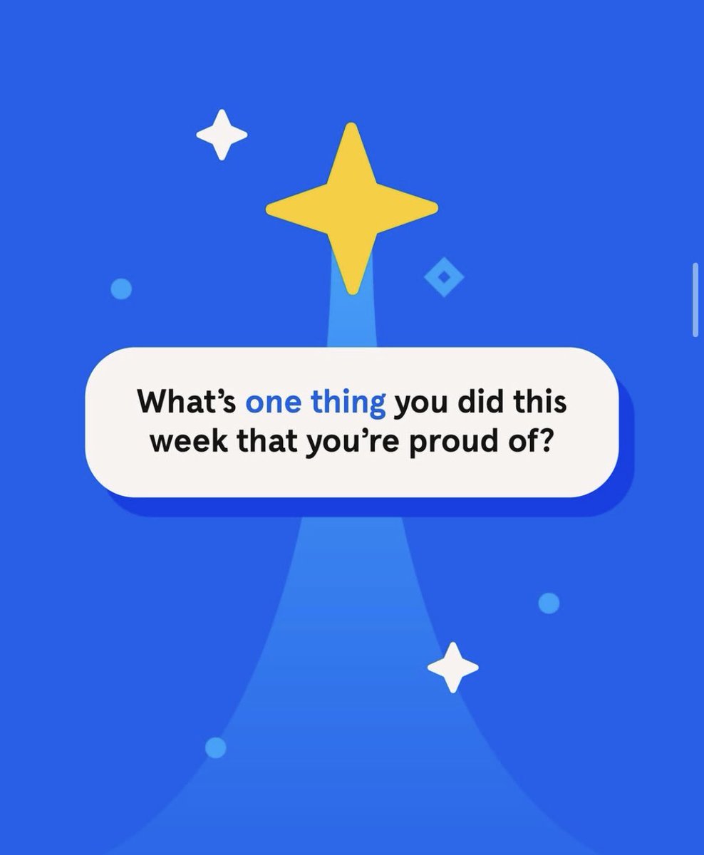 What’s one thing you did this week that you’re proud of?

Image: <a href="/Headspace/">Headspace</a>