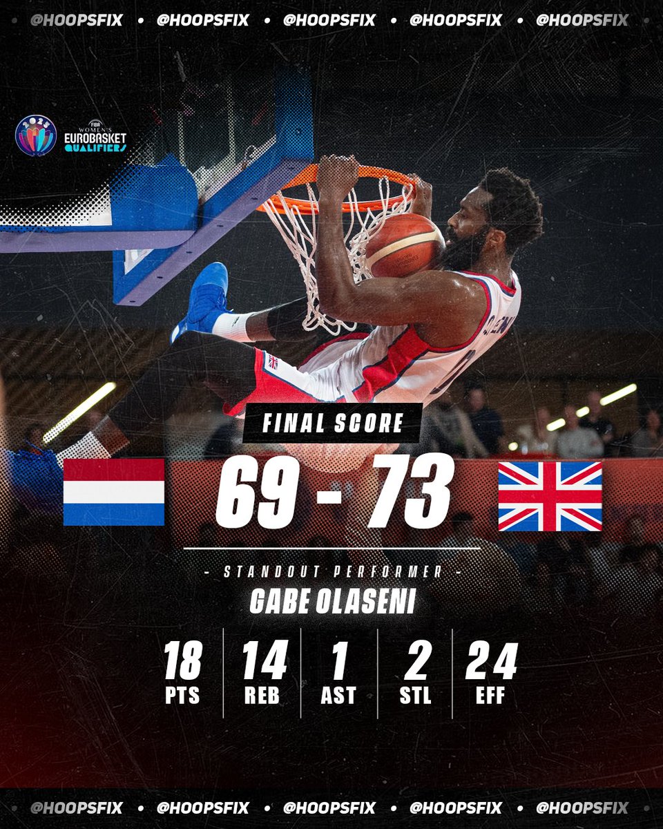 GB QUALIFY FOR EUROBASKET WITH CLUTCH WIN OVER NETHERLANDS🙌🇬🇧🏀