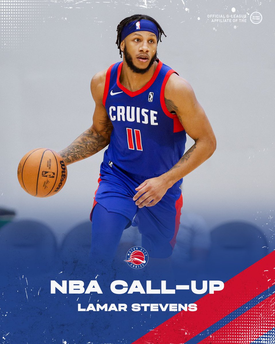 Motor City Cruise (@motorcitycruise) on Twitter photo OFFICIAL- Lamar Stevens has signed a 10-day contract with the Memphis Grizzlies.
Congrats <a href="/LamarStevens11/">Lamar Stevens</a>!!👏👏 OFFICIAL- Lamar Stevens has signed a 10-day contract with the Memphis Grizzlies.
Congrats <a href="/LamarStevens11/">Lamar Stevens</a>!!👏👏