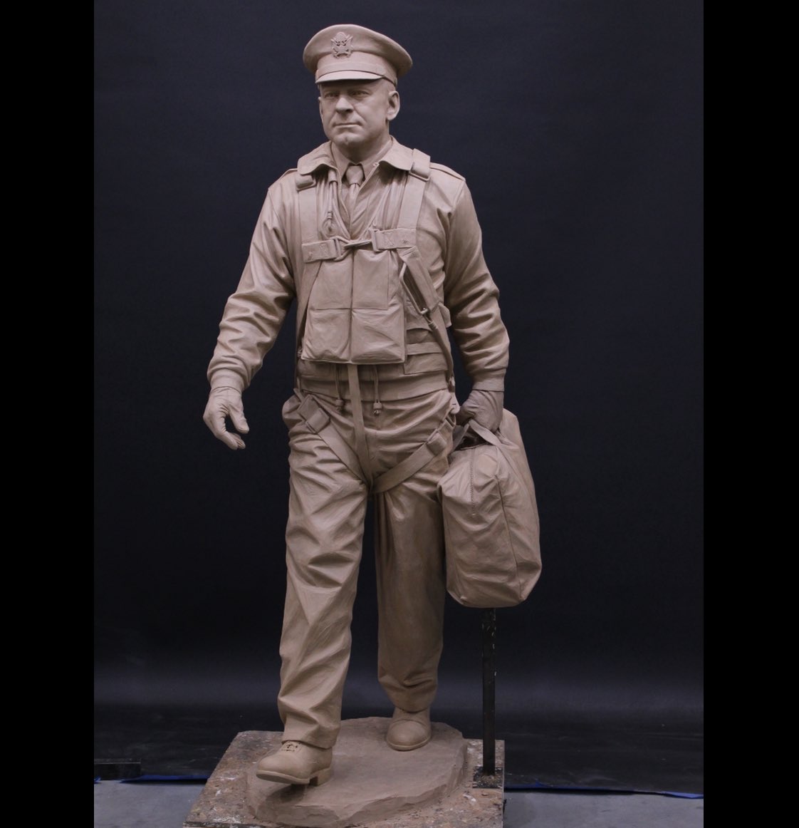 Sculpture of Gen. James Doolittle to be installed in Normandy, France. Normandy Institute #americanhero