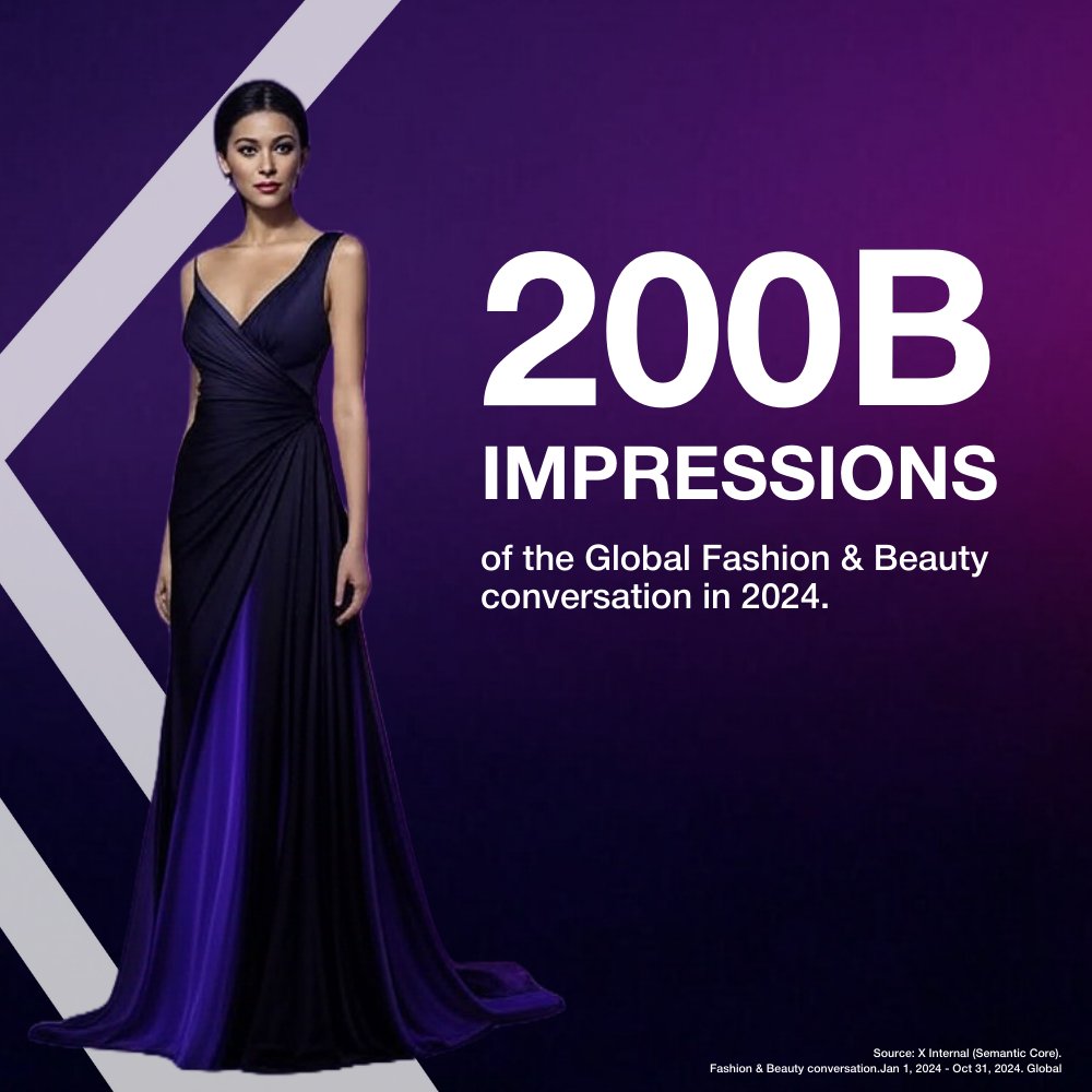 XBusiness's tweet photo. The Fall/Winter Fashion Shows are in full swing and everyone is talking fashion on X. Get your brand in the conversation. 💫 https://t.co/5Ya8DI78ux