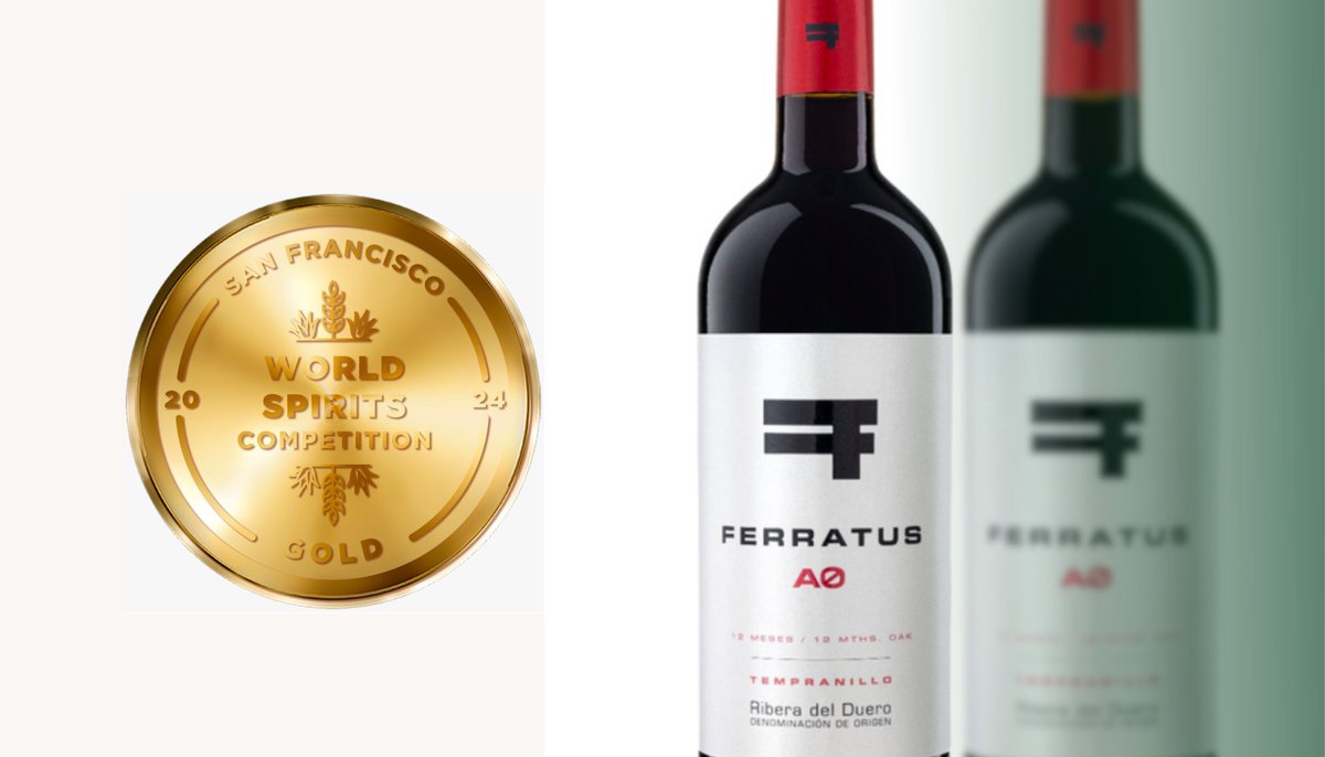 ORO EN SAN FRANCISCO. FERRATUS AØ 2021 BRILLA DESDE SU LANZAMIENTO.
 FERRATUS AØ 2021, nuestra última y esperada añada, ha conquistado la Medalla de Oro en el prestigioso San Francisco International Wine Competition 2025.

➡ferratus.es/oro-en-san-fra…