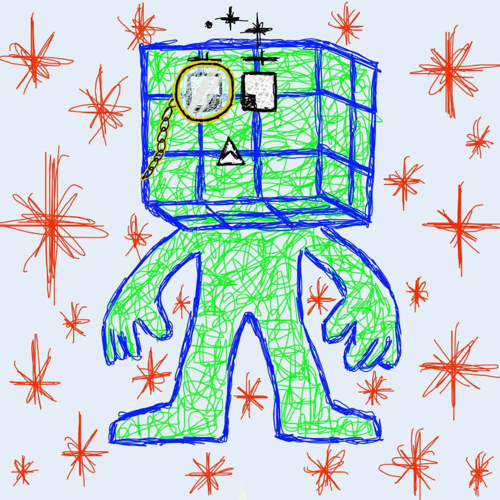 My art journey!

As a kid in school I hated art, anything to do with art I was just not good at. Teacher said draw a circle, my circle didn’t look circly.

As an adult I just never developed the ability to draw. My whole life I felt like art was not my thing. Then I found NFTs, I