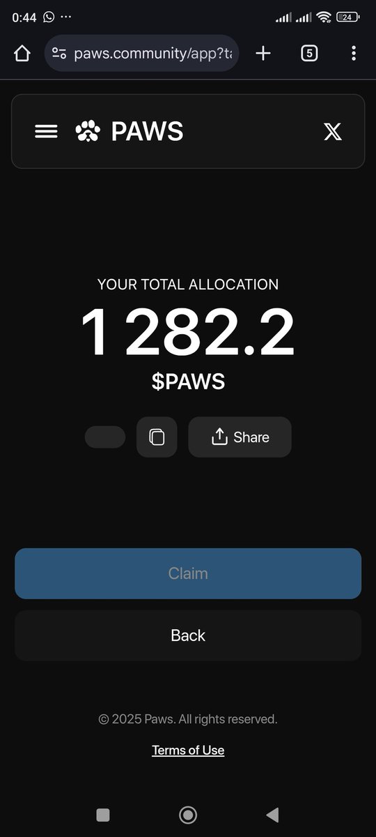 Share your #PAWS 🐾