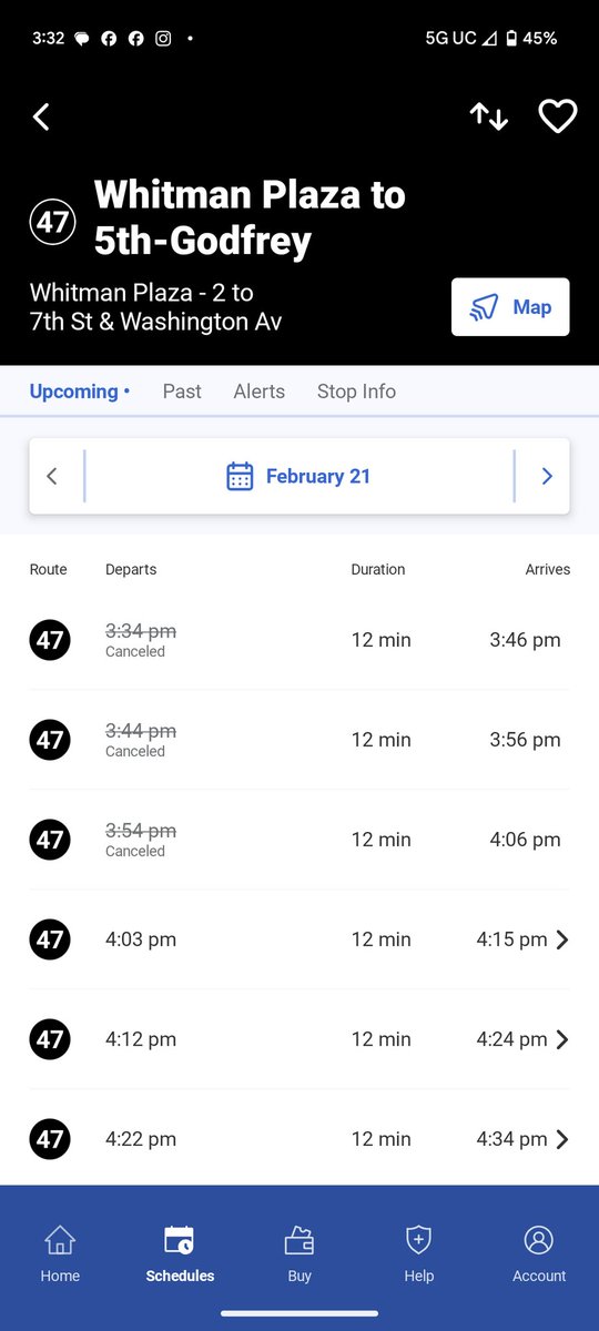 Why does this happen where 3 Septa buses in a row get cancelled? Especially at peak rush hour