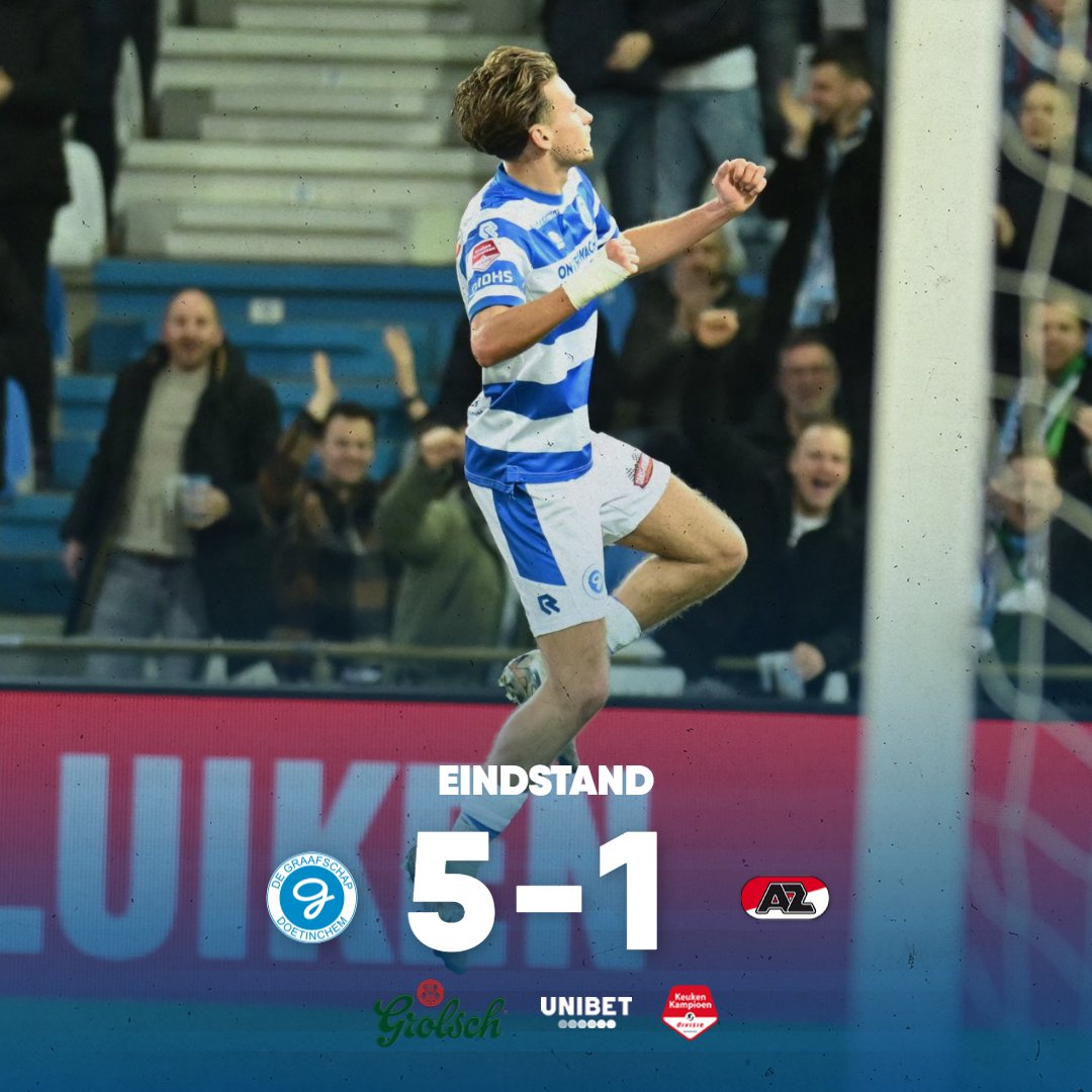 DeGraafschap's tweet photo. AFGELOPEN  

Fijne overwinning op De Vijverberg!

#GRAaz 

*𝘎𝑒𝘱𝑟𝘦𝑠𝘦𝑛𝘵𝑒𝘦𝑟𝘥 𝘥𝑜𝘰𝑟 @UnibetNL https://t.co/AH9NAn2X9h