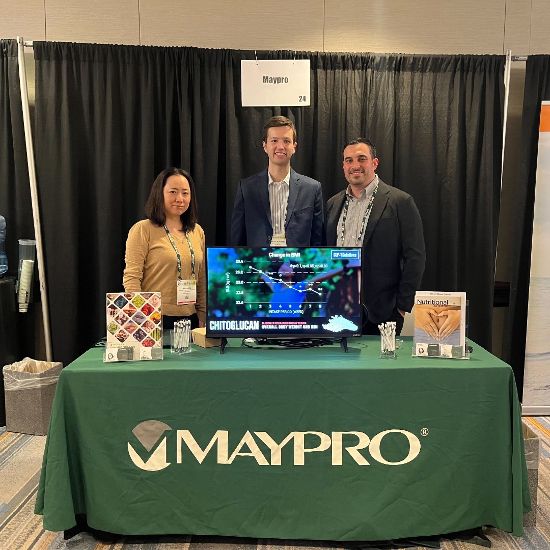 MayproGroup's tweet image. Day 2 at the Integrative Healthcare Symposium!

If you missed us yesterday, visit booth #24 and find out which of our clinically researched ingredients can take your products to the next level.

#IHS #IHS2025 #Nutraceuticals #Ingredients #Supplements