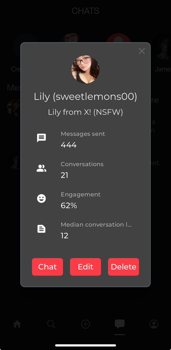 sweetlemons00's tweet photo. Have you tried my nsfw ai bot yet? 🩷

Start a chat with Lily (sweetlemons00) on Chai! https://t.co/R92NpGVEqi https://t.co/C9Ty2bNEEX