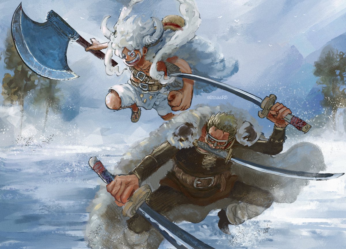 IfihasR5's tweet image. Luffy and Zoro
#ONEPIECE1140 #حرق_ون_بيس