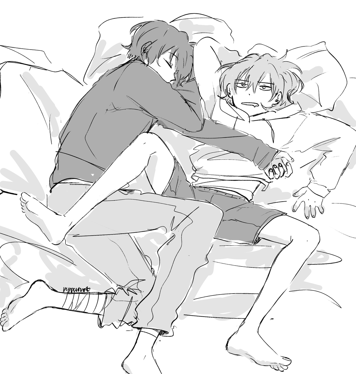 dumb lil skk doodle...