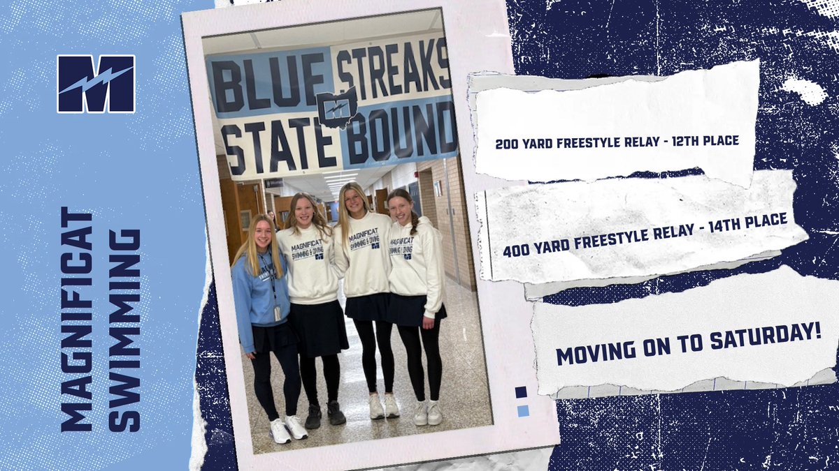 Congratulations to our swimmers - Both relays move on to Saturday! <a href="/MagsSwim/">Mags Swim and Dive</a> <a href="/SportsKee1/">KeeOnSports</a> <a href="/photoDAC/">photodac</a>