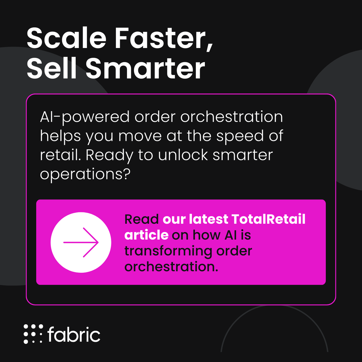 Stockouts. Lost sales. Inefficiencies. 😵‍💫

AI-powered order orchestration is helping retailers optimize, automate, and scale—fast. 🚀 Swipe through to learn how &amp; read the full article here: mytotalretail.com/article/artifi…

#AI #RetailTech #OrderOrchestration