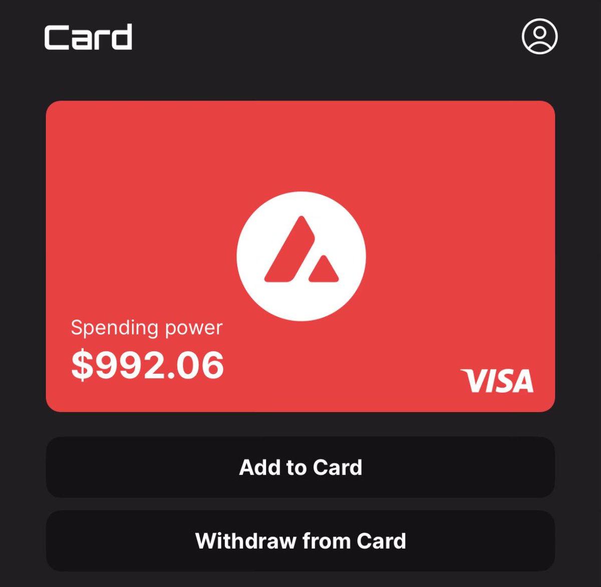 Just used my yield from <a href="/PharaohExchange/">Pharaoh on AVAX</a> to send to my Avalanche card to pay for my X subscription. This is truly incredible tech