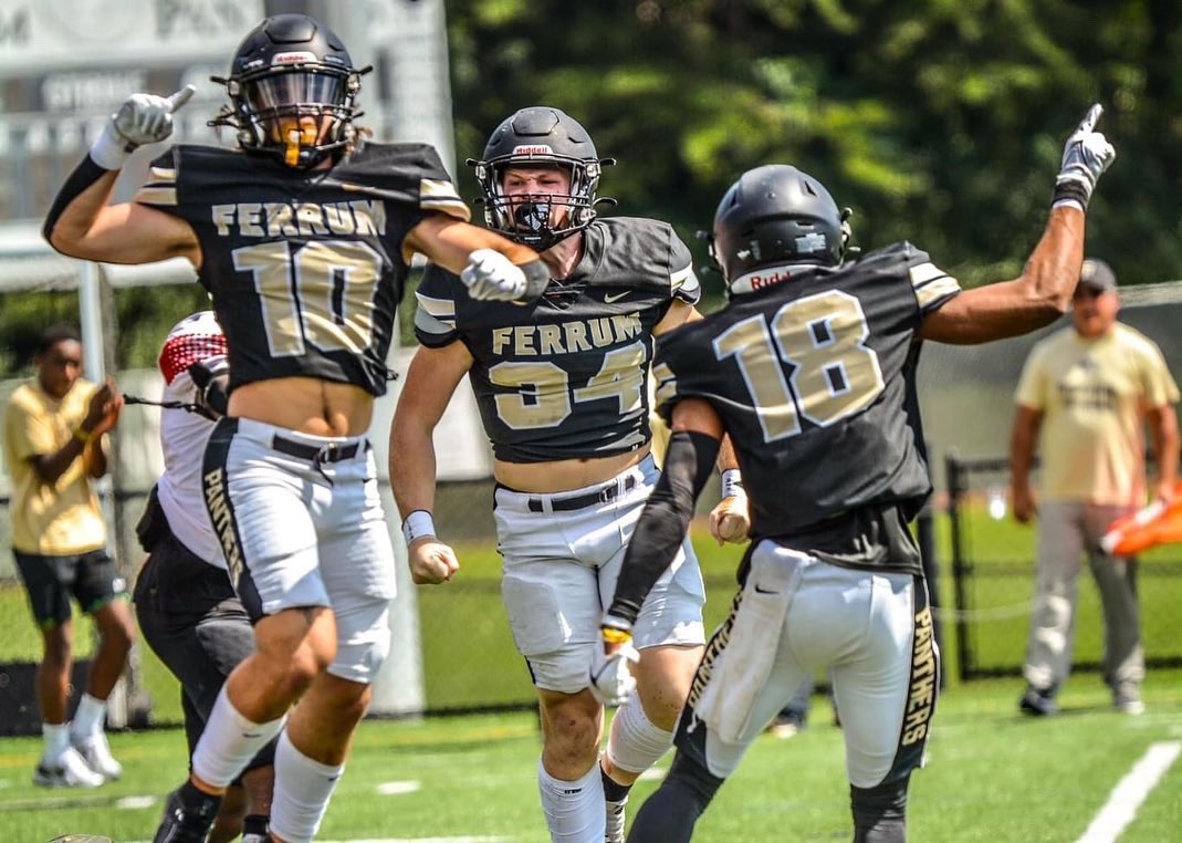 After a great Official Visit and a conversation with <a href="/CoachJeffGerzog/">Jeff Gerzog</a> I am humble and 100% blessed to receive a offer from <a href="/FerrumFootball/">Ferrum Football</a> 
<a href="/coach_ksherman/">Kevin Sherman</a> <a href="/thetruAK/">Coach AK</a> <a href="/Coach_AjHopke/">Aj Hopke</a> 
ALL GLORY TO GOD‼️‼️
<a href="/CoachTreCage/">Tre Cage</a> <a href="/CoachBruton/">Daniel Bruton</a> <a href="/BigBrown90/">Coach A. Brown, CSCS</a> <a href="/FitnessBadi/">Badi Fitness</a> <a href="/GainesvilleFoo1/">Gainesville Football</a>