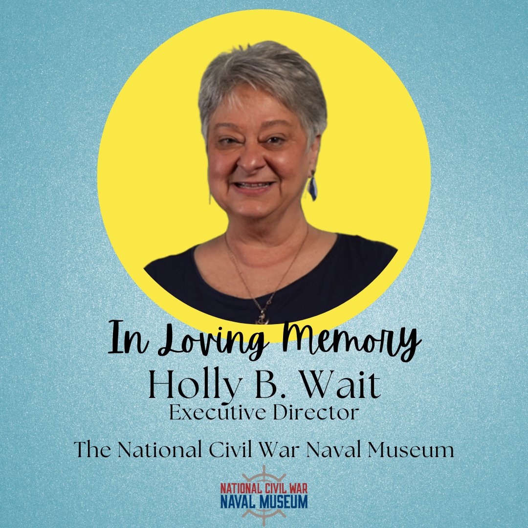 Port_Columbus's tweet image. We mourn the loss of Holly B. Wait, Executive Director of The National Civil War Naval Museum. Her leadership will be deeply missed. We extend our sympathies to her husband, children, and all those close to her. Details regarding funeral arrangements will be forthcoming.