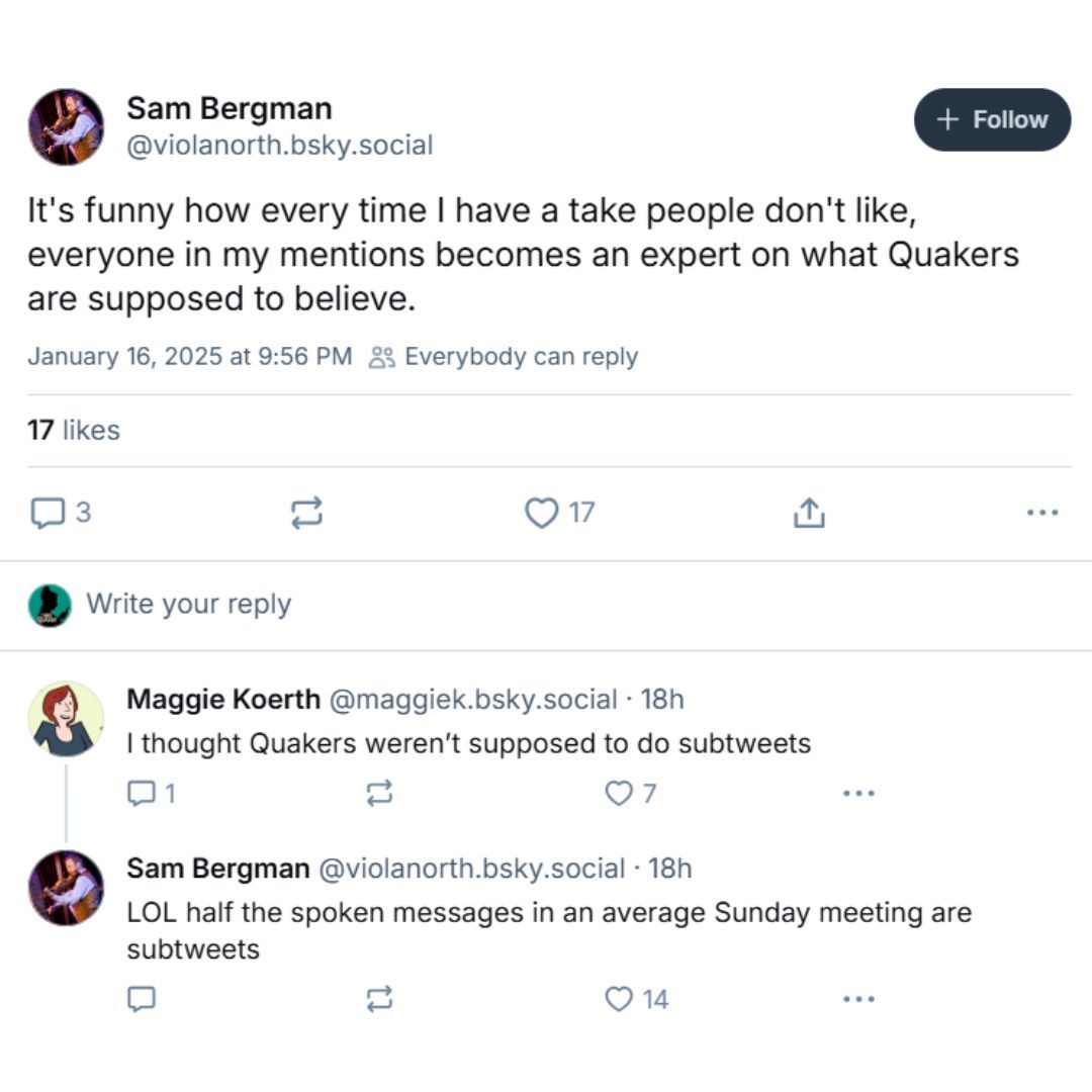 Thee Quaker Podcast tweet media