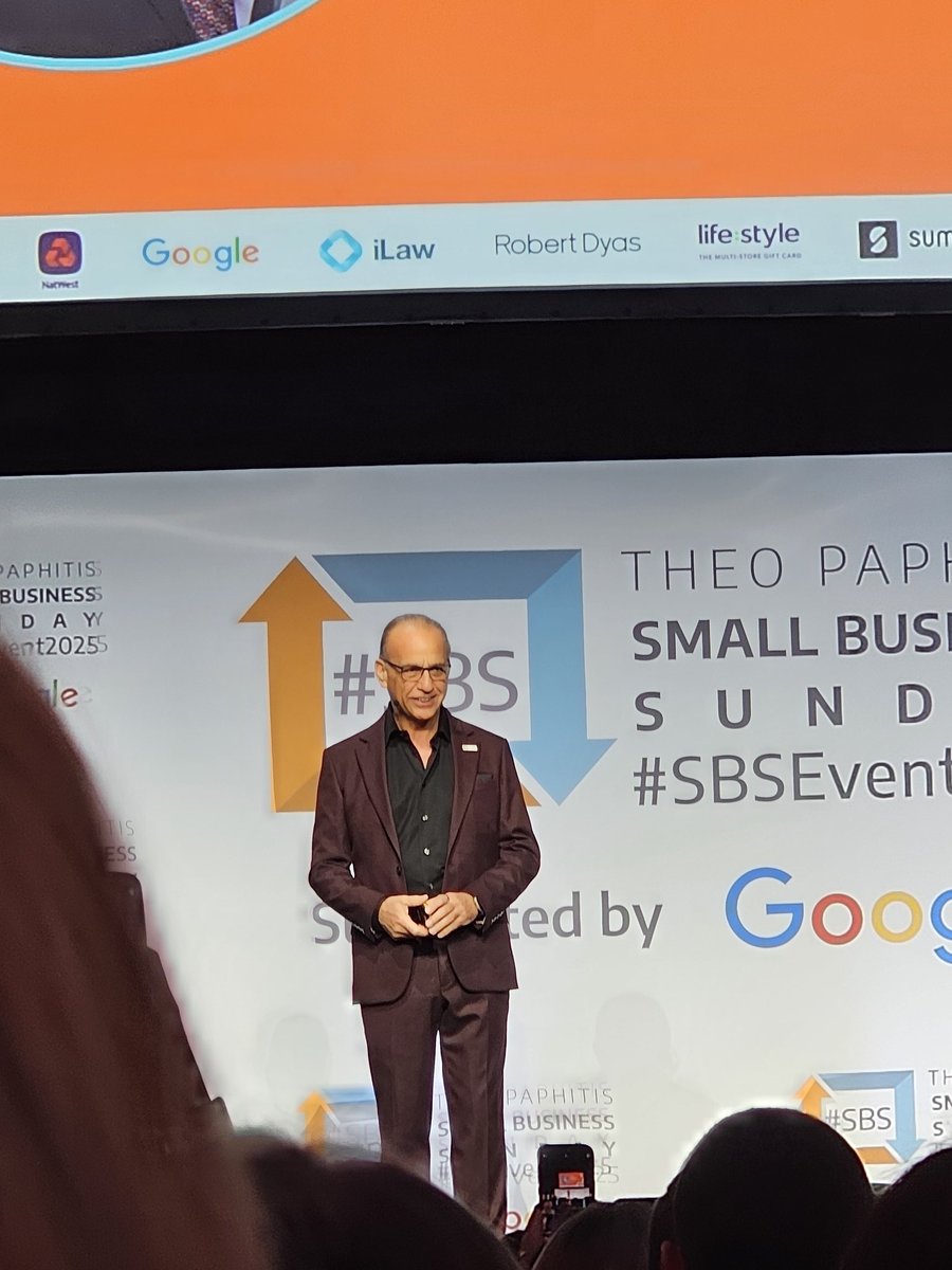 What an amazing day <a href="/TheoPaphitis/">Theo Paphitis</a>
<a href="/TheSBS_Crew/">#SBS Crew</a>
#SBSEvent2025