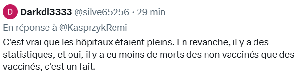 Y a aussi davantage de morts avec ceinture de sécurité que sans ceinture.
Et davantage de morts en descendant des escaliers qu'en base jump du haut de la Tour Eiffel.
(Expliquez leur, au bout de 5 ans, moi je fatigue...)🔽