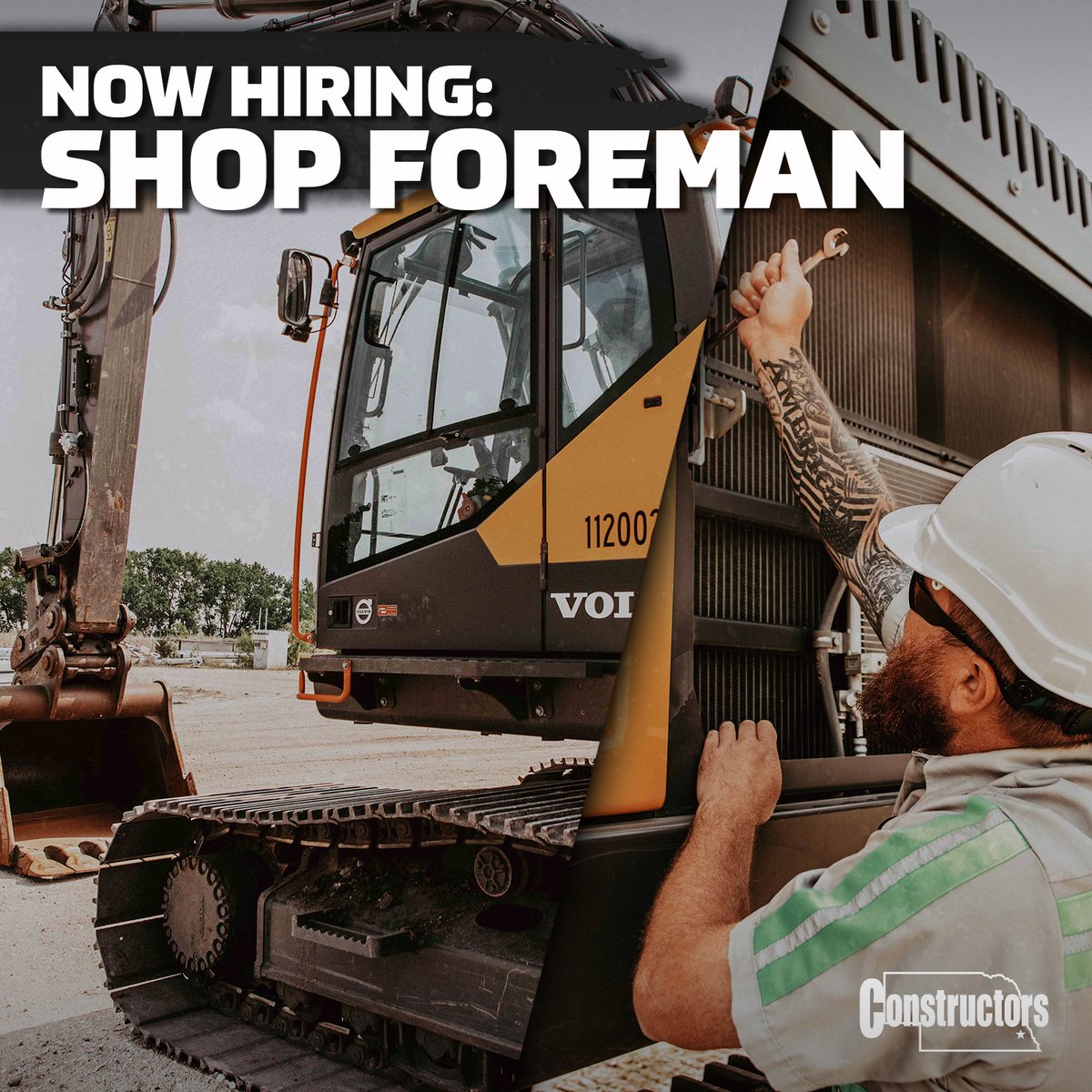 As we enter the 2025 season, we're expanding our team and are looking for individuals to come work on our equipment and keep our vehicles in top condition.

OPEN POSITIONS: Shop Foreman, Lube Technician, Field Technician

Apply today: constructorslincoln.com/jobs/
