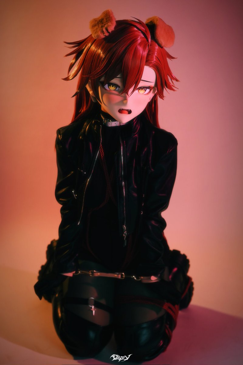 今天收到我就马上拍照了！
📷:D🧡
🥩:F💜
KigMaker:<a href="/heyaoheyao/">河妖工房</a>
等了快一年终于收到了，非常喜欢！
#kigurumi #着ぐるみ