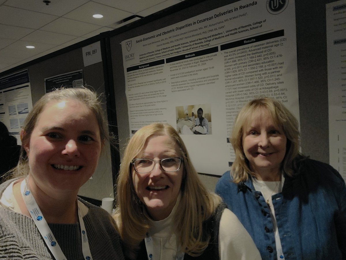 .<a href="/EmoryNursing/">Emory Nursing</a> is well represented @cugh2025. Thanks Drs Baker, Downs and Moreland #GlobalHealth  #Sustainability  cugh2025.org