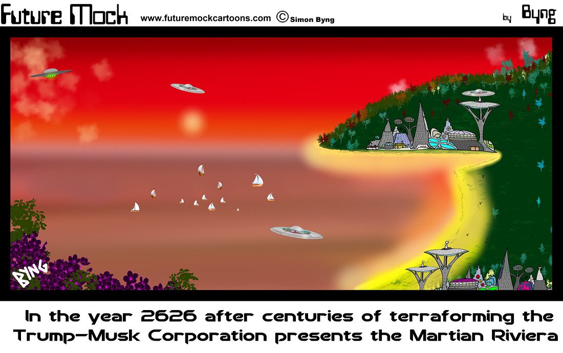 If they can’t develop Gaza then Mars is next👽🪐🛸👍#trump #Trump #TrumpisaNationalDisgrace #Trump2025 #musk #musk