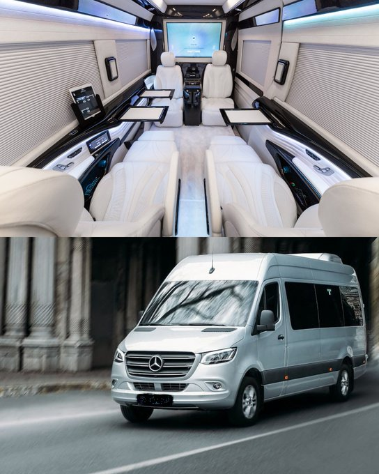 Ertex Luxury Car Design Mercedes Sprinter 2020 Business Private jet