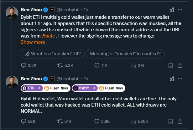 DropRadar_'s tweet photo. Bybit, Feb 20: “$PI is a scam, we don’t list scams!” 🚫
Bybit, Feb 21: "We just lost 401,000 ETH..." 😭💸

Pi Army: "Didn't want us listed? Well, we listed you instead!" 😆🔥

🔥 #BybitHacked😂 #PiArmyRevenge 💀 #BybitScamDetectorFailed 🚀 #PiNotScamBybitIs🤡 #BybitKarma🔥 https://t.co/GL4XDAb2nj