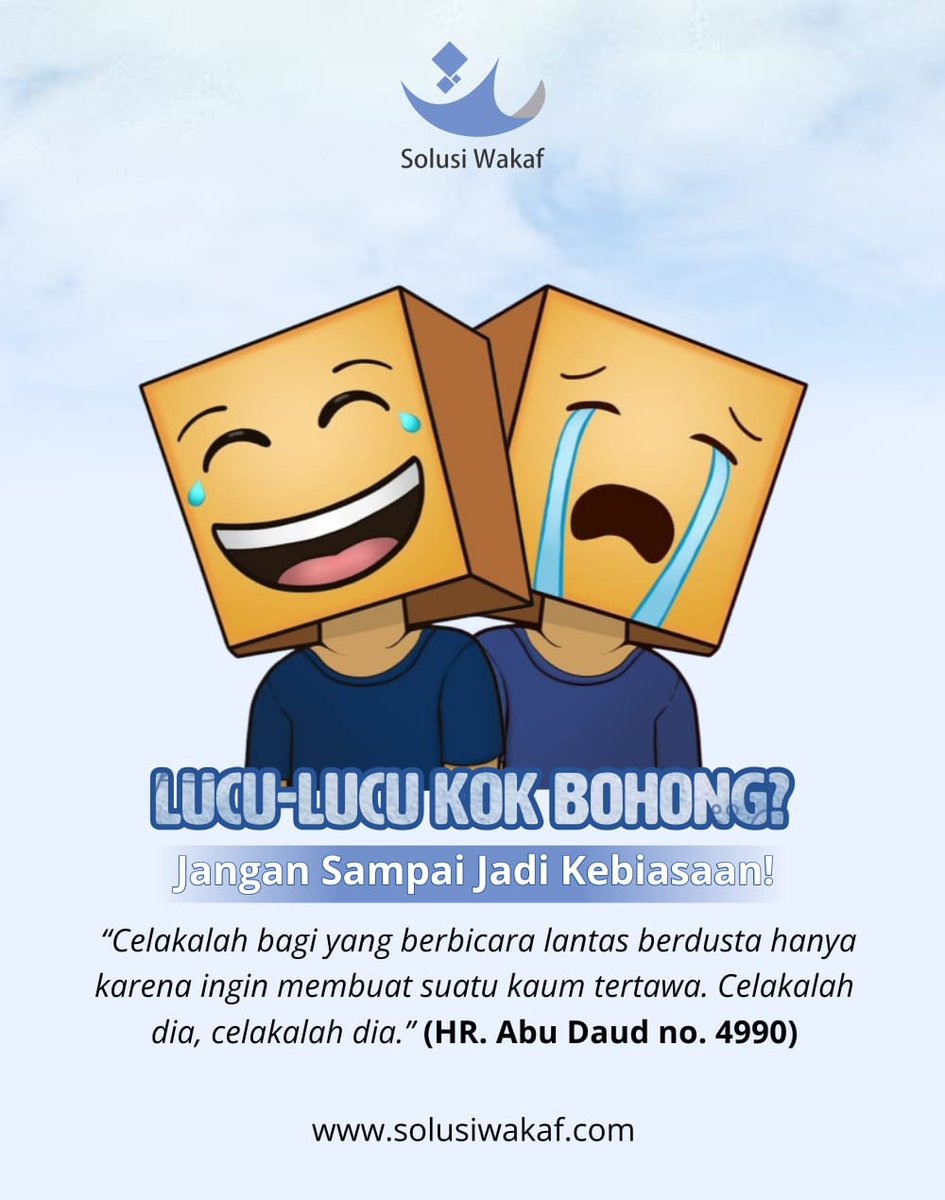 SolusiWakaf's tweet photo. Semoga kita bisa jadi orang yang selalu menjaga lisan dan menyebarkan kebahagiaan dengan cara yang benar. 

#solusiwakaf #wakafonline #wakafsoloraya #kebaikan #weekend #sabtu https://t.co/Nc1feQNyeB