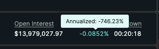SmallCapScience's tweet photo. $KAITO Funding Rates -750%. 

Will I feel bad when shorts get squeezed sending this to ATHs again? 

Absolutely not. https://t.co/M5iqOEZM8D