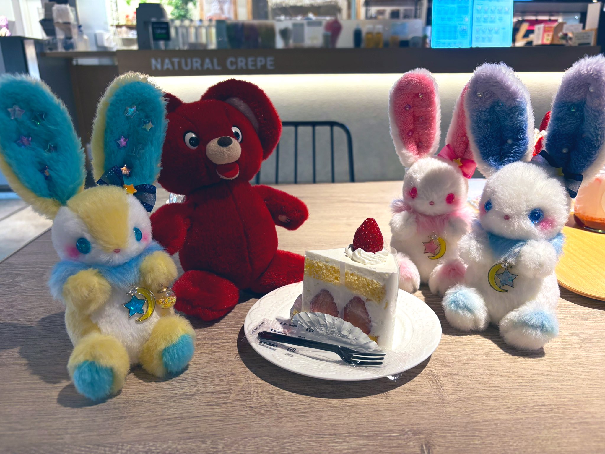 【ハンドメイド】ユメミルBunny　ぬいぐるみ(オーロラ) ハンドメイド】ユメミルBunnyぬいぐるみ(オーロラ)