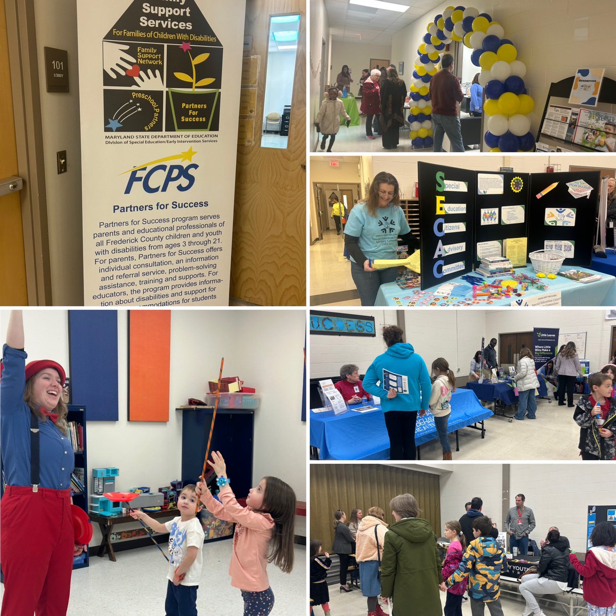 Thankful to welcome the FCPS community to the Special Education Family Resource Center Open House today! What a wonderful day to meet families, make connections, and share resources! #bettertogether #FCPSisSpecial