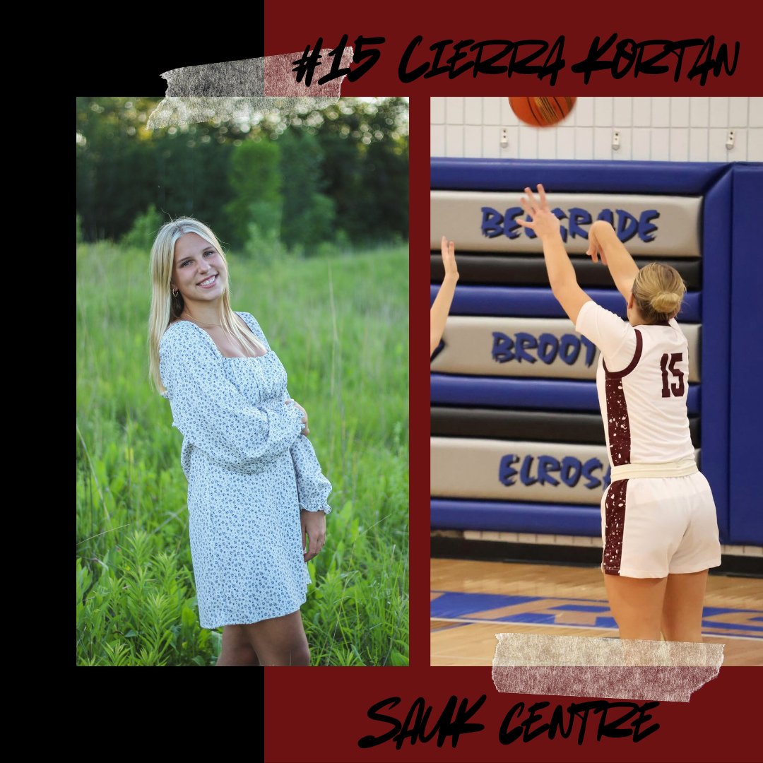 MGBCA AllStarSeries (@mngbballallstar) on Twitter photo Up next- Representing the Sauk Centre Mainstreeters #15 5'8" Wing- Cierra Kortan! Cierra is headed to Concordia St. Paul Golden Bears next season in the NISC. Congrats <a href="/cierrakortan/">cierrakortan</a> on being named a 2A All-Star! <a href="/CSPBearsWBB/">CSP Golden Bears WBB</a> @SaukCentreGBB Up next- Representing the Sauk Centre Mainstreeters #15 5'8" Wing- Cierra Kortan! Cierra is headed to Concordia St. Paul Golden Bears next season in the NISC. Congrats <a href="/cierrakortan/">cierrakortan</a> on being named a 2A All-Star! <a href="/CSPBearsWBB/">CSP Golden Bears WBB</a> @SaukCentreGBB