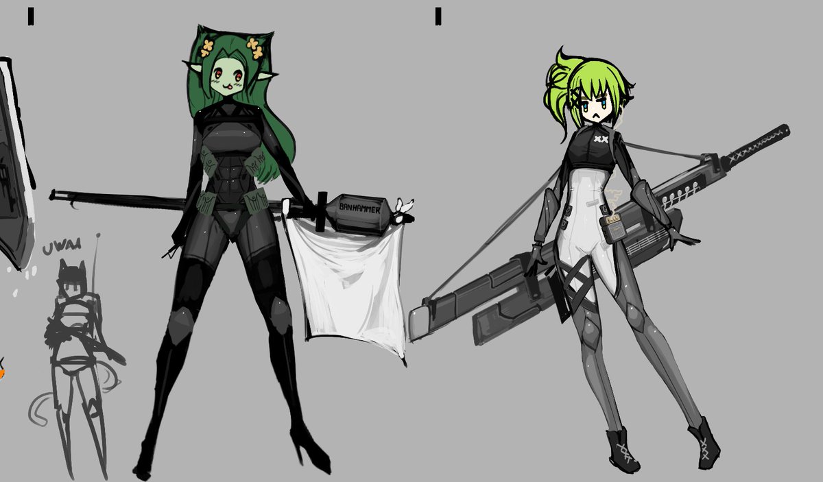 AuxiliaGenome's tweet photo. Made two new tactical girl designs which was a lot of fun to work on!
Feat. Prim and Xia!
#ArtzillaGenome #primillus #xiadoodle https://t.co/4s7gJGla8N